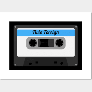 Fivio Foreign / Cassette Tape Style Posters and Art